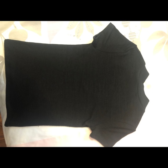 Wilfred free low v neck black tee - Picture 3 of 3